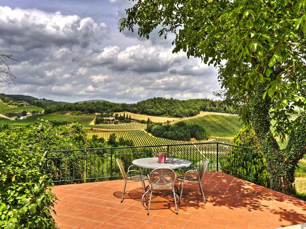 L'Aiolina Apartment Vagliagli Bagian luar foto