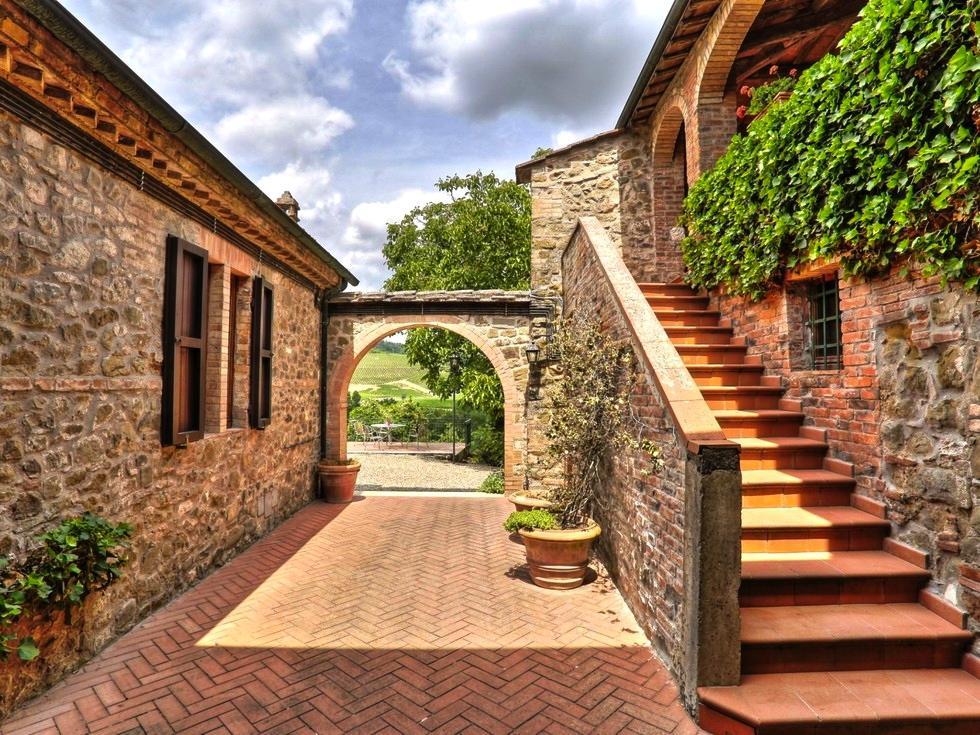 L'Aiolina Apartment Vagliagli Bagian luar foto